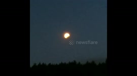 Caught a bit of the partial #lunareclipse from #Poland! It was at maximum when I took this video. Enjoy! ???? https://t.co/BASoGzyvmq