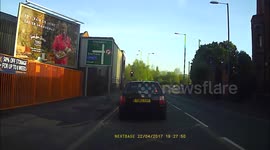 A Driver Caught in the Wrong Side of the Road