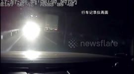 Car filmed driving in wrong direction on motorway