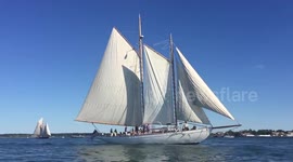 Boat Ride from Peaks Island to Portland, Maine