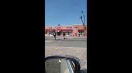 Fight on long beach ave