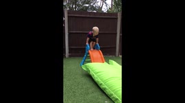 Slow motion wrestling