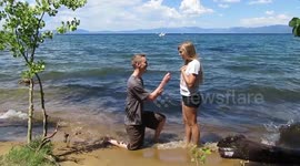 Mother Has Priceless Reaction to Son's Surprising Proposal