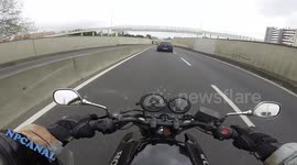 Horrible motorcycle accident