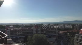 Sunny Beach Bulgaria June 2017 Bar and Party Area of the Resort