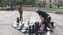 Giant Chess Game