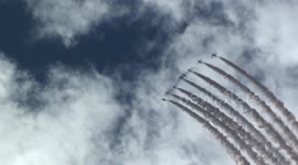 Red arrows put on impressive display at Blackpool Air Show