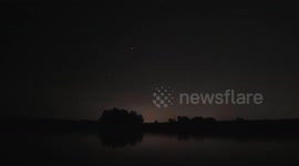 Perseid meteors filmed above Iowa