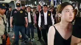Thai Police Raid Table Dancing Clubs In Pattay