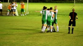 Australian non league footballer scores incredible solo goal