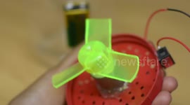 How to Make an air conditioner at home - Simple Air Cooler