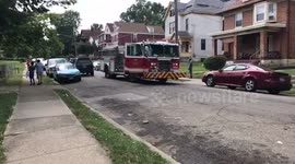 EMT hit by car