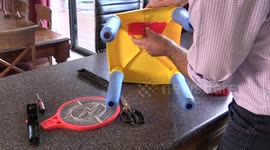 Nutty professor dad electrifies chair to stop daughter rocking on it