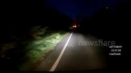 combo van fire near polmont