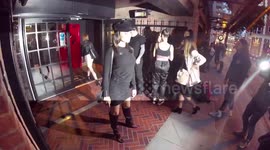 Roxy Horner and Amy Jackson attend Ella Eyre single launch party