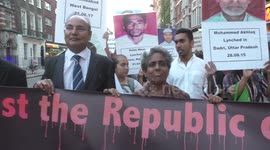 March Against Mob Lynching in India on the 71th anniversary of India's Independence