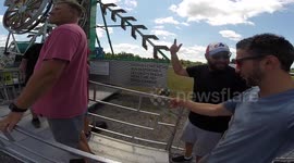 Youtuber rides nauseating rollercoaster at provincial fair