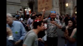 Protest Trump Tower-New York