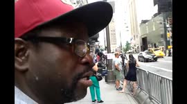 Beginning of Protest at Trump Tower