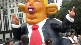 Heated protests in New York close to Trump Tower