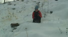 Survivor Dude: How To Make Fire In Wet Or Snowy Conditions