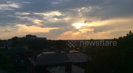 Stormy Sunset Time-Lapse in Portland, Maine