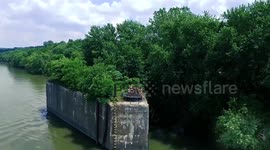 Trampoline Cliff Jumping