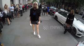 Ashley James and Charlotte de Carle attend LOTD launch party