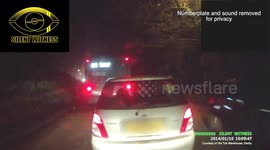 Silent Witness SW010 Dash Camera. Bad driving and being rammed..