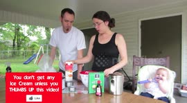 HOW TO MAKE HOMEMADE ICE CREAM in a ZIPLOC BAG