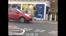 Suspected Shoplifter brought down by security