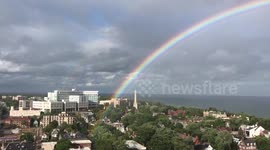 Double Rainbow in Milwaukee