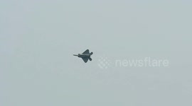 F22 Raptor Demonstration at 2017 Seattle Seafair