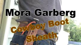 Mora Garberg Cowboy Boot Sheath