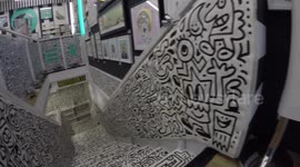 Mr Doodle Completes 50 Hour Doodle Challange