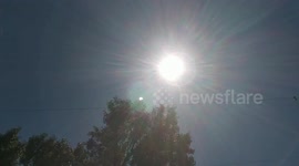 Partial Solar Eclipse from Southeast Texas