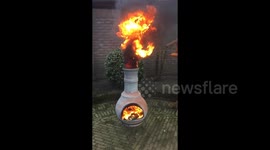 Supposedly fun fire goes horribly wrong