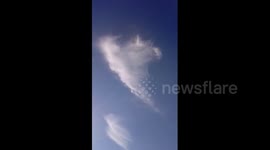 Cloud shaped like a unicorn spotted in the US
