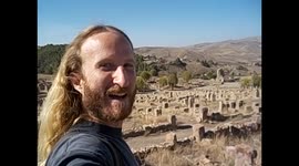 Argelia. Algeria. Djemila. Ruinas romanas. Baños, Barrio cristiano y templo. Roman ruins. 2016