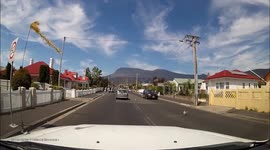 Chicken crosses road and causes car accident