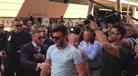 McGregor clashes with Mayweather's entourage