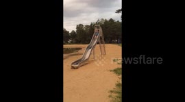 Funny slide fail