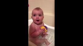 BABY'S HYSTERICAL REACTION TO MOMS FACE MASK!!!!