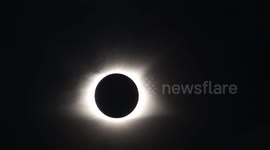 Stunning video of the total eclipse as seen from Tennessee