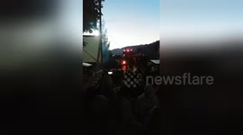 Newsflare Edit - Special police forces Violently arrested villagers who tried to block the construction site of the hydroelectric power plant near Vitez (Bosnia and Herzegovina)