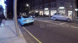 Supercars in Knighsbridge