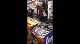 Long queue for provisions ahead of Hurricane Harvey
