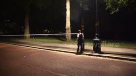 Police cordon scene of attack outside Buckingham Palace