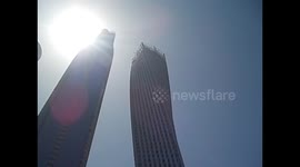 United Arab Emirates. UAE. Dubai. The Marina. Edificio torso giratorio. 2016