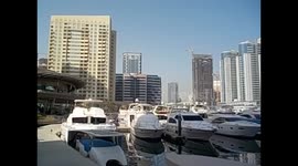 United Arab Emirates. UAE. Dubai. The Marina. Yachts & skycrapers. Yates y rascacielos. 2016